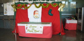 Freesia Christmas Fair Santas Grotto